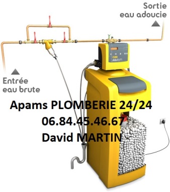 apams plomberie La Mulatière pose et installation d'adoucisseur, le rhone une région calcaire