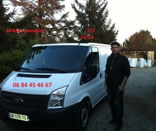 camion apams plomberie La Mulatière